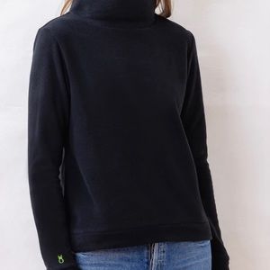 Dudley Stephens Park Slope Turtleneck in Vello Fleece